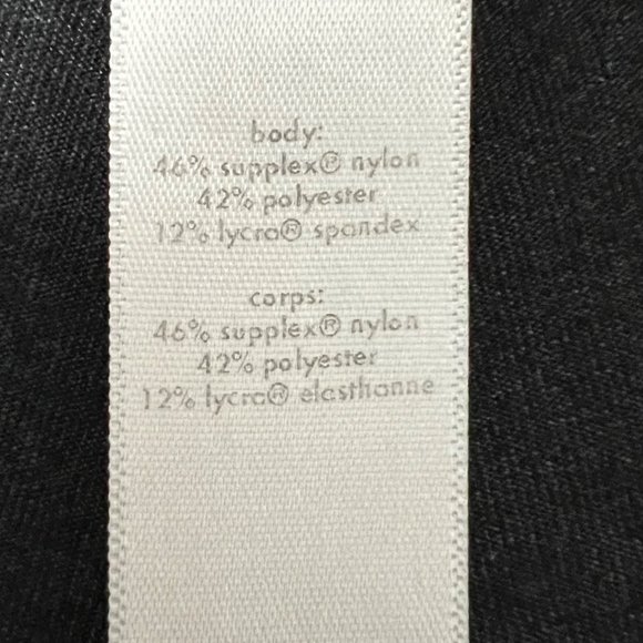 Lucy Powermax Womens Hatha Charcoal Gray Crop Capri Leggings Activewear size S - Picture 12 of 12